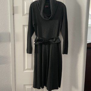 R&K Original Sweater Dress with Belt.